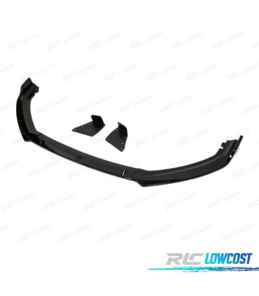 SPOILER LAME DE PARE-CHOCS AVANT FORD FOCUS 18- NOIR BRILLANT