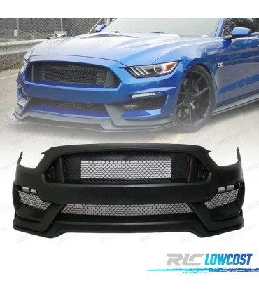 PARE-CHOCS AVANT FORD MUSTANG 15-17 LOOK GT350 NOIR