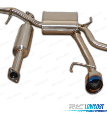 LIGNE D'ÉCHAPPEMENT FORD FOCUS 2.0 08-12 EMBOUTS D'ÉCHAPPEMENT BLEUE