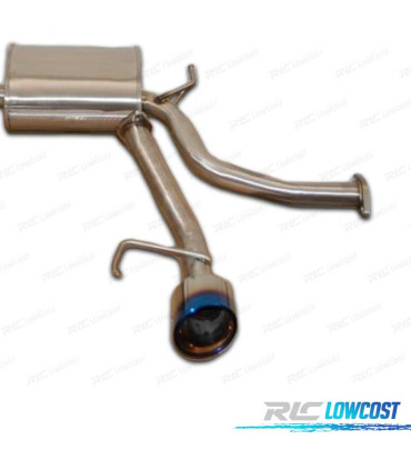 LIGNE D'ÉCHAPPEMENT FORD FOCUS 2.0 08-12 EMBOUTS D'ÉCHAPPEMENT BLEUE