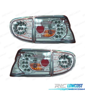 FEUX ARRIÈRE FORD ESCORT 95- LED FOND CHROME