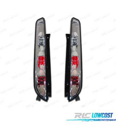 FEUX ARRIÈRE FORD FOCUS STYLE LEXUS 95 CHROMÉ