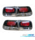 FEUX ARRIÈRE HONDA CIVIC 2P 92-95 LOOK LEXUS FOND NOIR