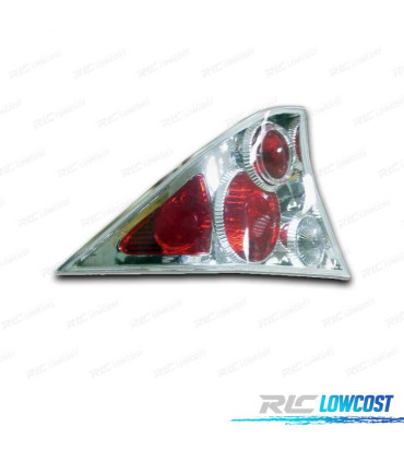 FEUX ARRIÈRE HONDA CIVIC 00- LOOK LEXUS COUPÉ CHROMÉ