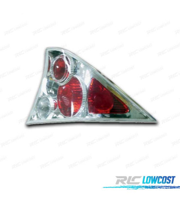 FEUX ARRIÈRE HONDA CIVIC 00- LOOK LEXUS COUPÉ CHROMÉ