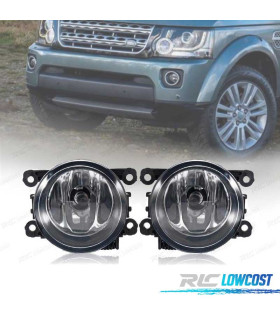 PHARES ANTIBROULLARD RANGE ROVER SPORT 05-12 CHROMÉ