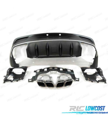 DIFFUSEUR MERCEDES C167 GLE 20- + EMBOUTS D'ÉCHAPPEMENT