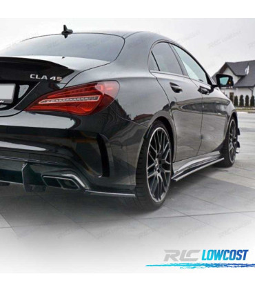 EXTENSIONS BAS DE CAISSE MERCEDES W117 A45 W176 NOIR