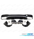 DIFFUSEUR ARRIÈRE MERCEDES GLE W166 15-19 LOOK AMG GLE63 + EMBOUTS D´ÉCHAPPEMENT