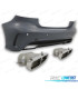 PARE-CHOCS ARRIÈRE MERCEDES CLASSE A W176 12-15 LOOK AMG A45 PDC + SORTIES D'ÉCHAPPEMENT