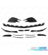 SPOILER LAME DE PARE-CHOCS AVANT MERCEDES W177 18- LOOK AMG A45 19 + GRILLES