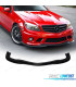 SPOILER LAME PARE-CHOCS AVANT MERCEDES W204 LOOK AMG C63 07-10 CARBONE