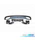 DIFFUSEUR ARRIÈRE MERCEDES W205 COUPÉ AMG 14-18 LOOK C63