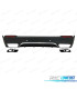 DIFFUSEUR MERCEDES GLC X253 SUV 15-18 LOOK AMG GLC63 + EMBOUTS D´ÉCHAPPEMENT