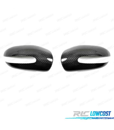 COQUES DE RÉTROVISEURS MERCEDES W211 CARBONE