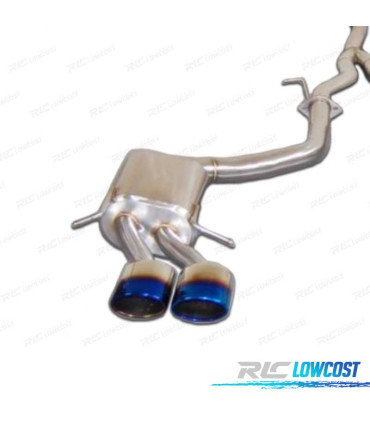 LIGNE D'ÉCHAPPEMENT MERCEDES W204 C200 DOUBLE