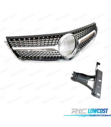 CALANDRE MERCEDES W207 LOOK DIAMOND 09-13 CHROMÉ