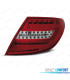FEUX ARRIÈRE LED MERCEDES CLASSE C W204 07-11 LOOK CARDNA ROUGE