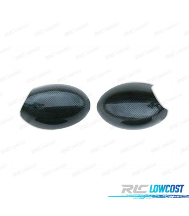COQUES DE RÉTROVISEURS MINI R53 01-06 CARBONE MANUEL