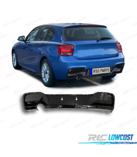DIFFUSEUR BMW F20 F21 11-15 LOOK M PERFORMANCE NOIR BRILLANT