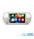 AUTORADIO GPS ANDROID 12 POUR FIAT 500 07-15 BLANC