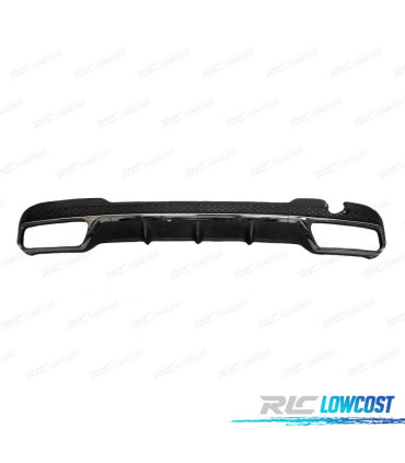 DIFFUSEUR ARRIÈRE MERCEDES W212 13-16 LOOK AMG E63 NOIR