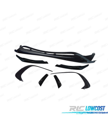 SPOILER LAME AVANT MERCEDES CLASSE A W176 LOOK AMG A45 15-18