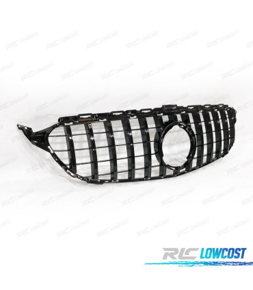 CALANDRE MERCEDES W205 19- LOOK AMG GT NOIR​​​​​​​