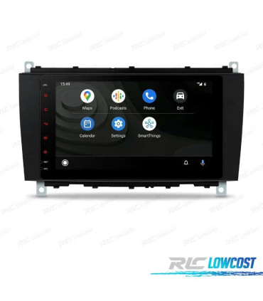 AUTORADIO GPS ANDROID 12 POUR MERCEDES W639 03-06 W203 00-04 W168 98-02 W209 98-05 W463 98-06
