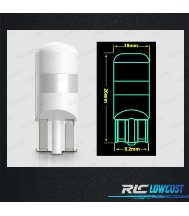 AMPOULE LED H-POWER W5W T10