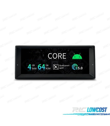 AUTORADIO GPS ANDROID 12 POUR BMW E39 95-03 E38 94-01