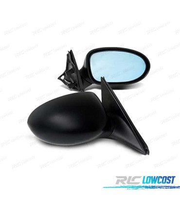 RÉTROVISEURS ÉLECTRIQUES BMW E46 98-03 CALEFACTABLES MANUAL LOOK M3