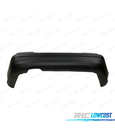 PARE CHOCS ARRIERE MERCEDES CLASSE C W203 BERLINE 01-07 LOOK C32 AMG DOUBLE SORTIE GAUCHE