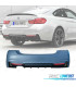 PARE CHOCS ARRIERE BMW F32 F33 12-19 LOOK M PERFORMANCE