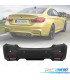 PARE CHOCS ARRIERE BMW F32 F33 12-19 LOOK M4 PDC