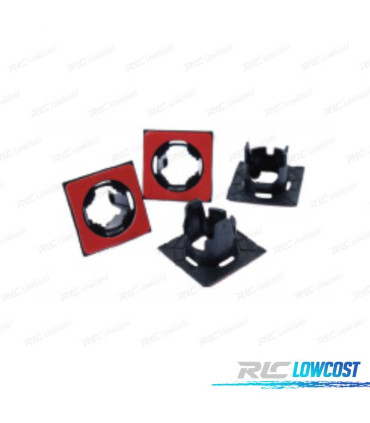 KIT 4 SUPPORTS PDC BMW F10 F11 2010- LOOK M TECH PARKTRONIC