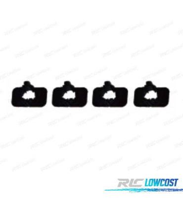 KIT 6 SUPPORTS PDC MERCEDES CLASSE E W212 15-17 LOOK AMG