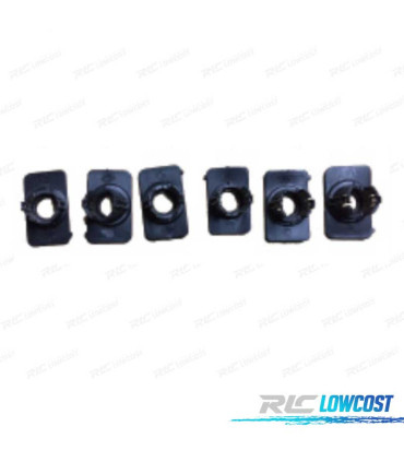 KIT 6 SUPPORT PDC POUR MERCEDES CLASE E W212 15-17 LOOK AMG