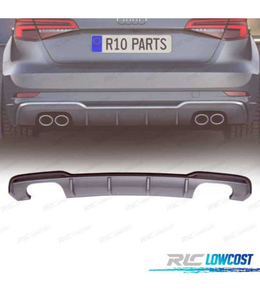 DIFFUSEUR AUDI A3 HATCHBACK 17-20 LOOK S3