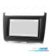FACADE ADAPTATEUR AUTORADIO 2-DIN NOIR POUR VOLKSWAGEN VW POLO 14-