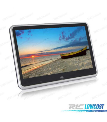 ÉCRAN MULTIMÉDIA 10 POUCES HD TOUCH USB SD APPUI-TÊTE