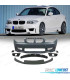 PARE-CHOCS AVANT BMW E81 E87 E82 E88 06-10 LOOK 1M SRA + SPOILER AVANT