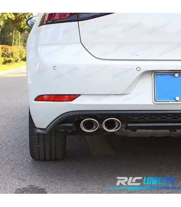 DIFFUSEUR VOLKSWAGEN VW GOLF 7.5 17-20 LOOK R NOIR