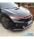 MOULURES HONDA CIVIC 16-20 LOOK TYPE R ROUGE