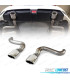 EMBOUTS D'ÉCHAPPEMENTS HONDA CIVIC 16-20 LOOK RR TYPE
