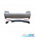 PARE-CHOCS ARRIERE BMW F30 LOOK M DOUBLE SORTIE