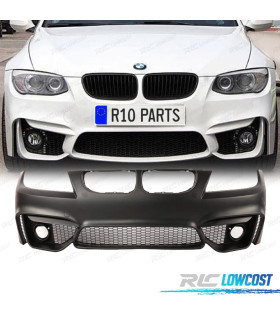 PARE-CHOCS FRONTAL BMW E90 E91 LCI 08-12 LOOK M4 GRILLES ANTIBROUILLARD
