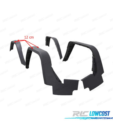 ÉLARGISSEURS D´AILES MERCEDES CLASSE G W463 LOOK AMG G65