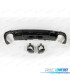 DIFFUSEUR AUDI A5 SPORTBACK S LINE 17- LOOK RS5 + EMBOUTS D´ÉCHAPPEMENT