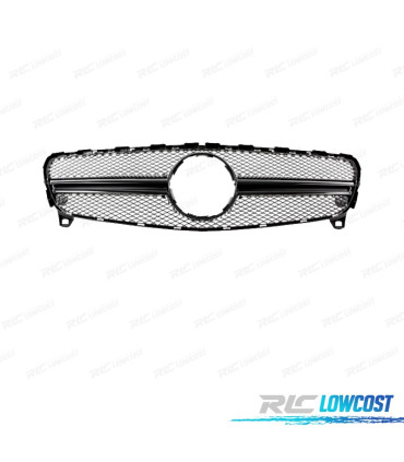 CALANDRE MERCEDES CLASSE A W176 16-18 LOOK AMG A45 NOIR